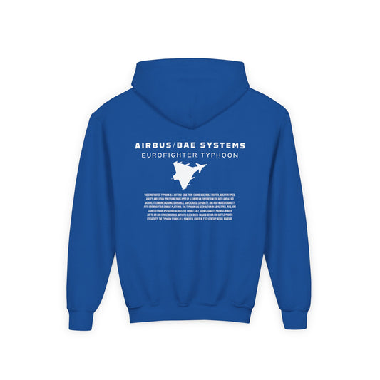 Kids Eurofighter Typhoon Fighter Jet Unisex Hoodie