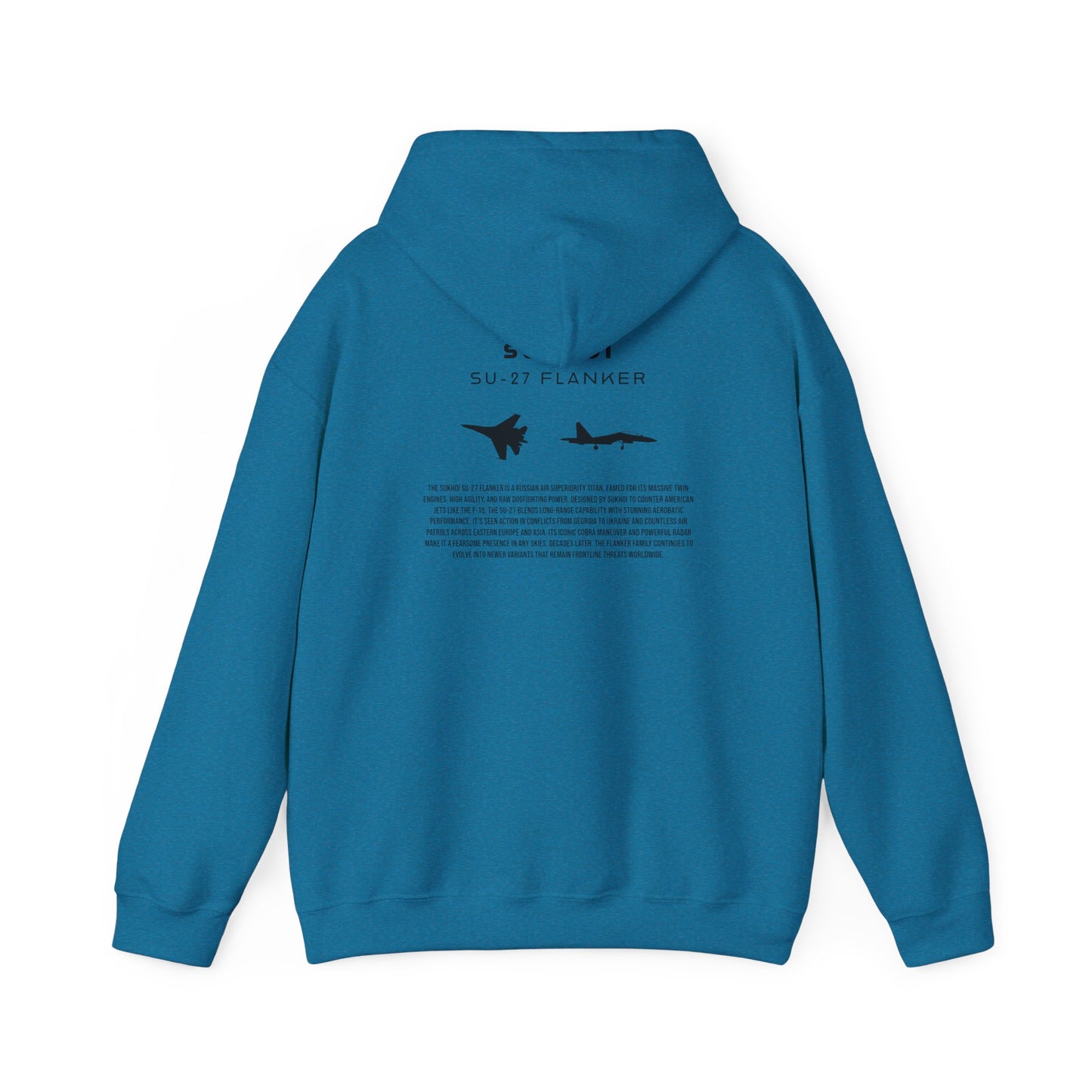 Su-27 Flanker Fighter Jet Unisex Hoodie
