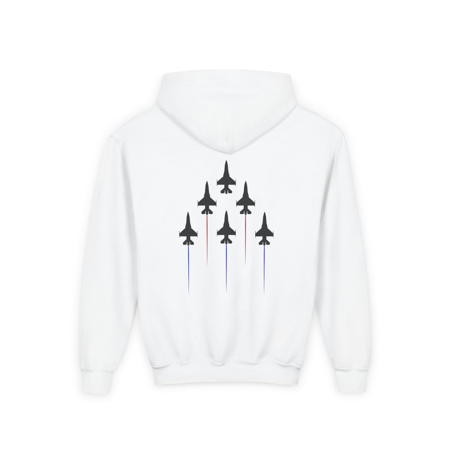 Youth USAF Thunderbirds Delta Formation Unisex Hoodie
