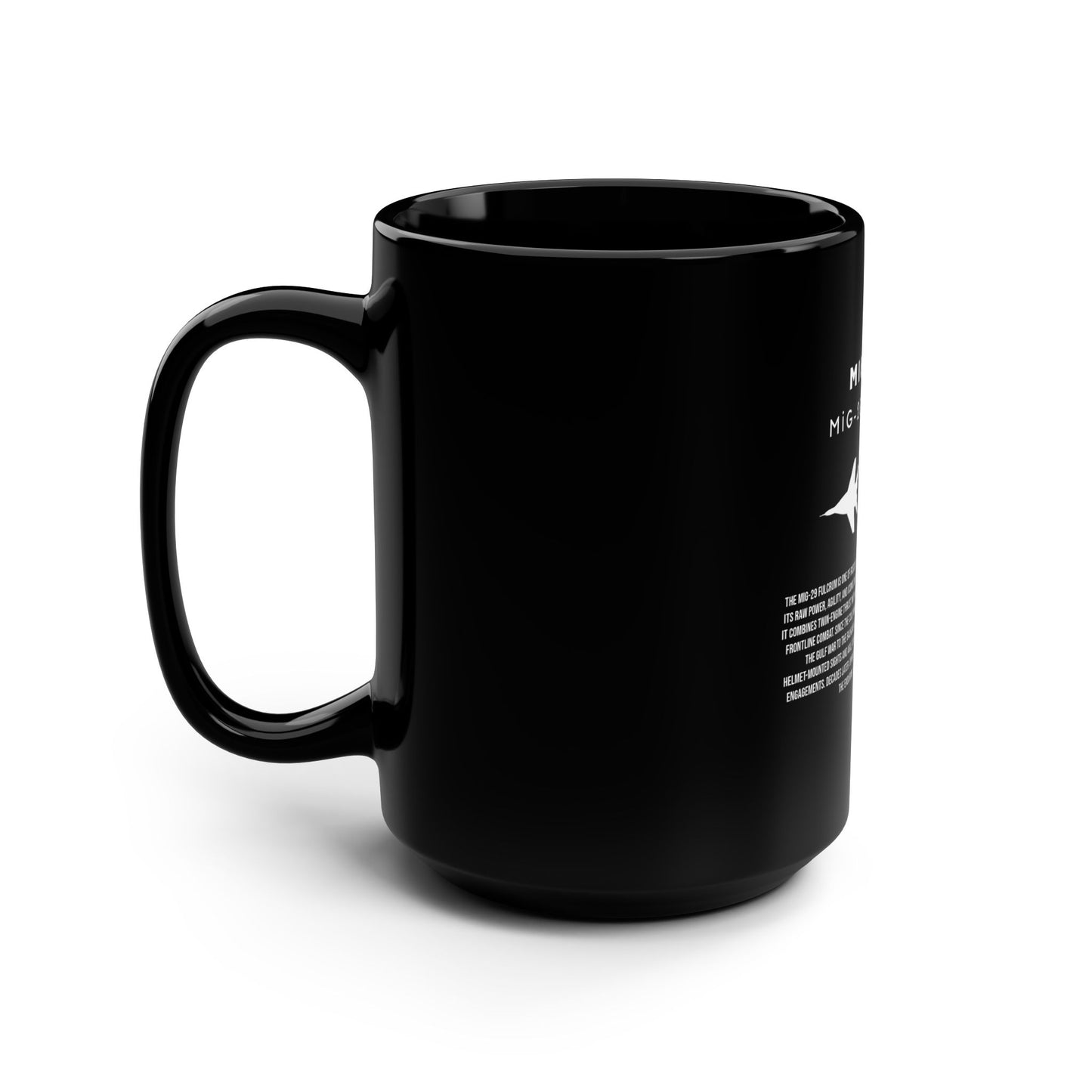 MiG-29 Fulcrum Black Mug