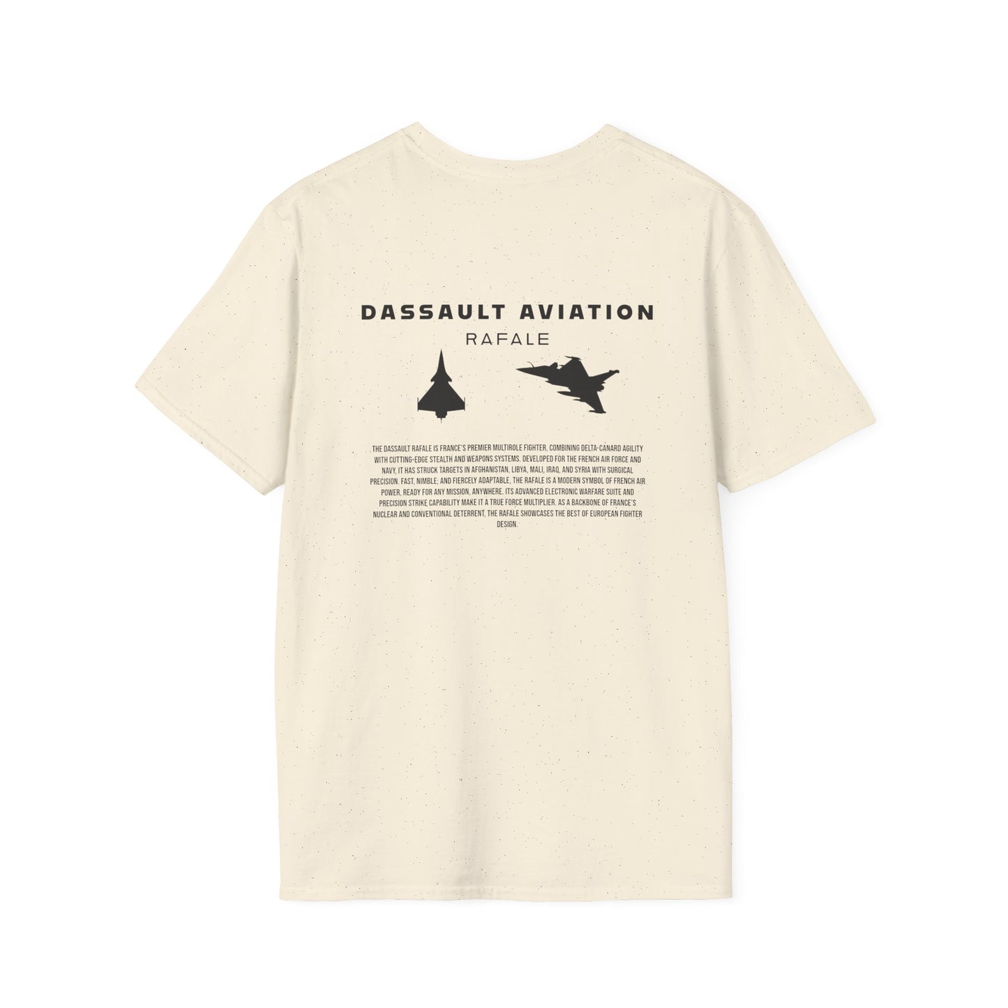 Dassault Rafale Fighter Jet Unisex T-Shirt