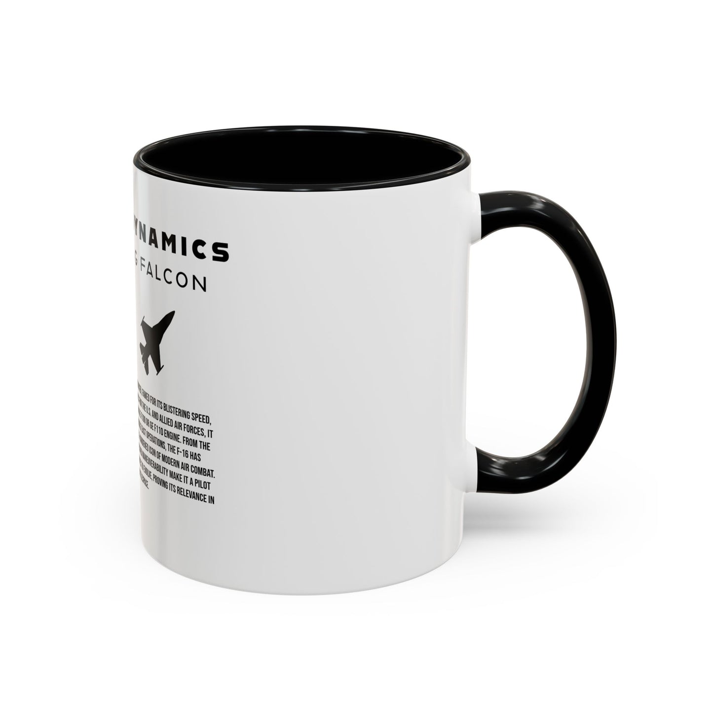 F-16 Fighting Falcon Fighter Jet Coffee Mug