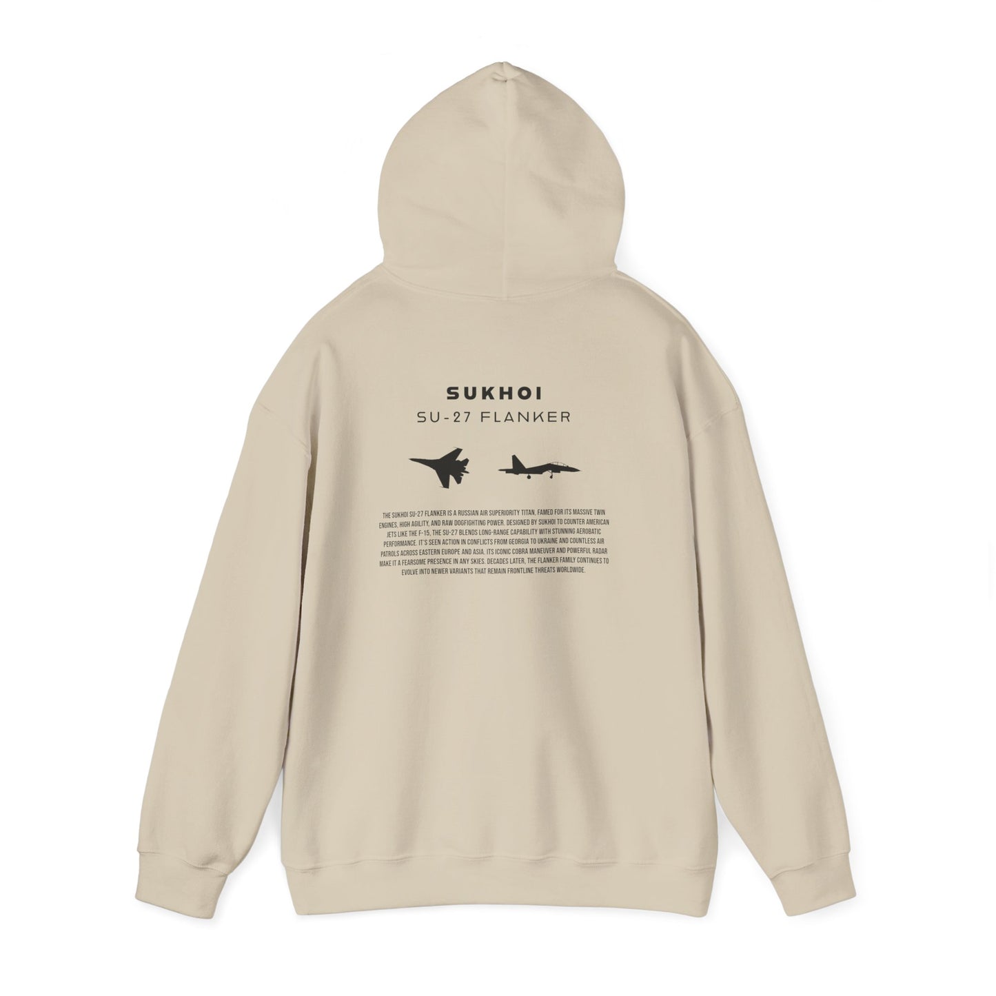 Su-27 Flanker Fighter Jet Unisex Hoodie
