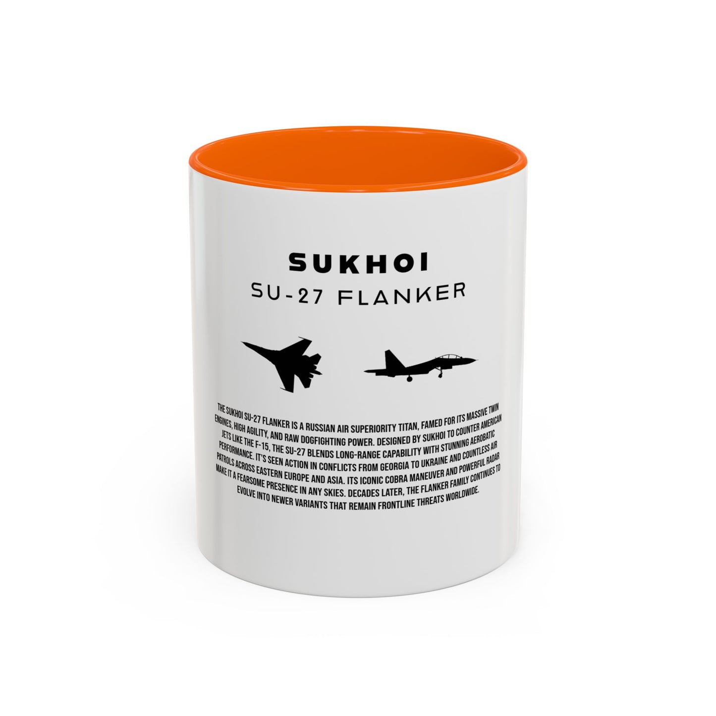 Su-27 Flanker Fighter Jet Coffee Mug
