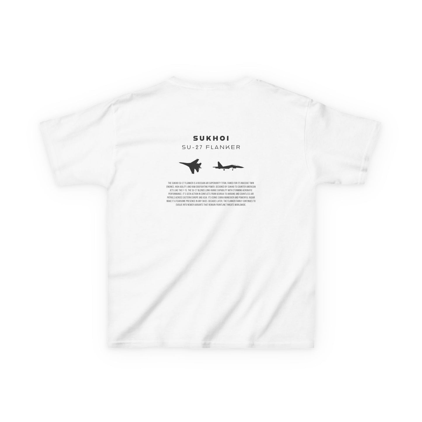 Youth Su-27 Flanker Fighter Jet Unisex T-Shirt