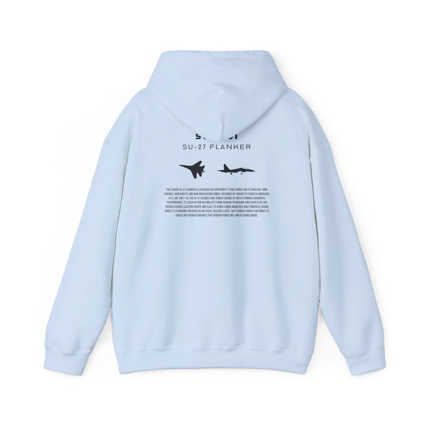 Su-27 Flanker Fighter Jet Unisex Hoodie