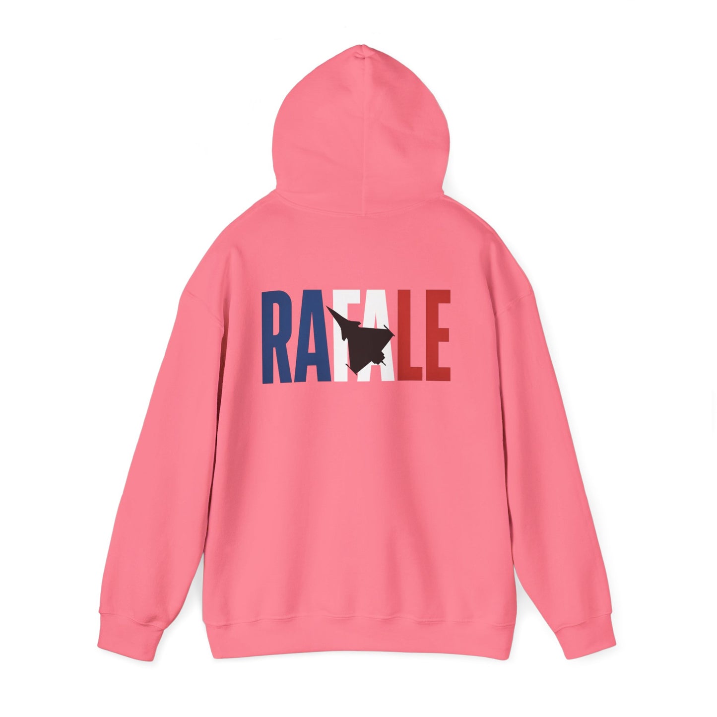 Sudadera unisex con capucha del avión de combate Dassault Rafale