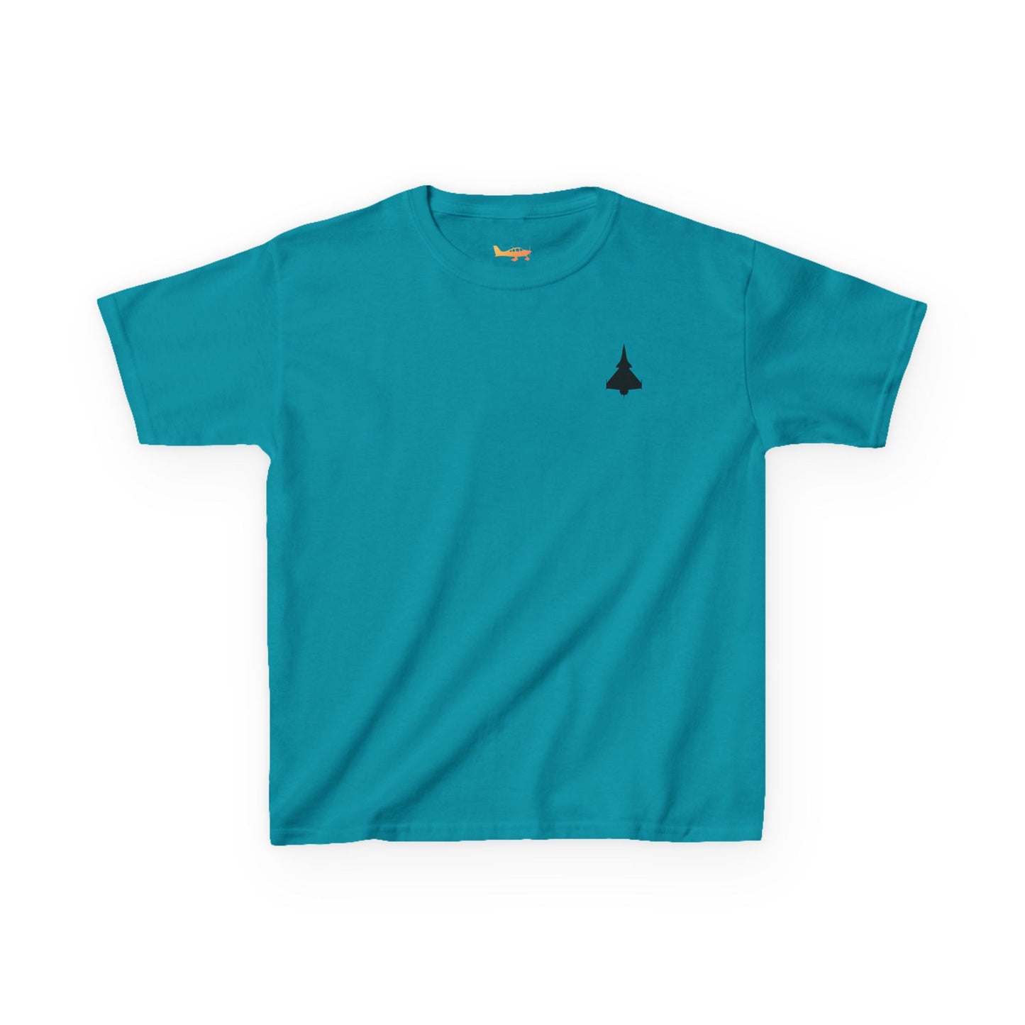 Camiseta unisex para niños del avión de combate Dassault Falcon