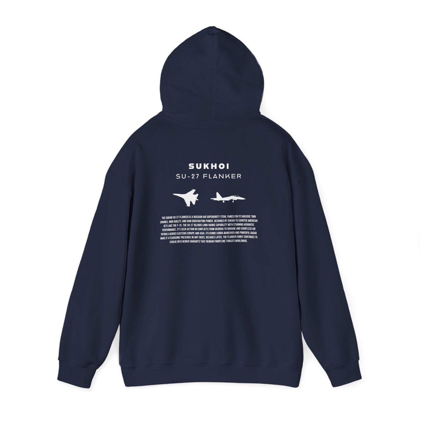 Su-27 Flanker Fighter Jet Unisex Hoodie