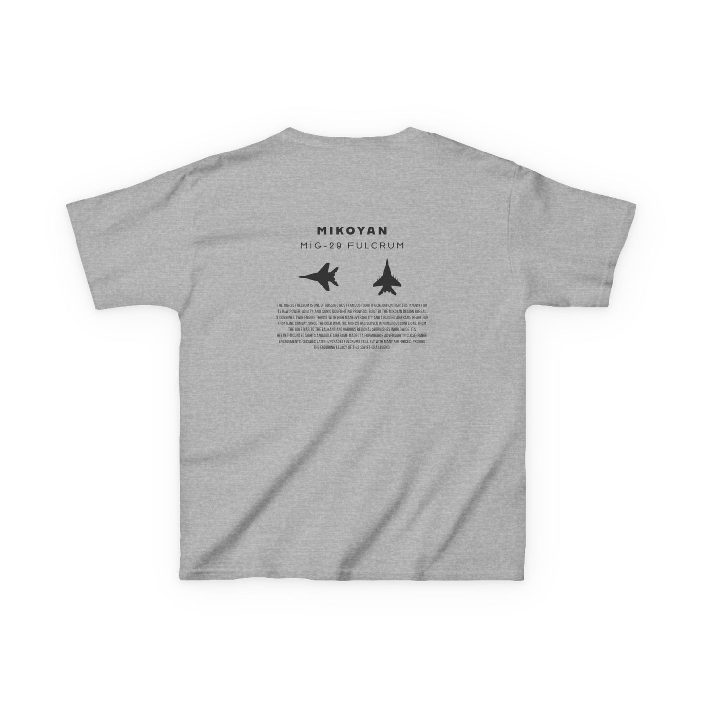 Youth MiG-29 Fulcrum Fighter Jet Unisex T-Shirt