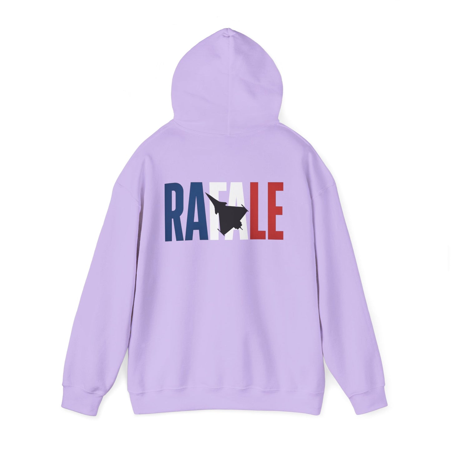 Sudadera unisex con capucha del avión de combate Dassault Rafale