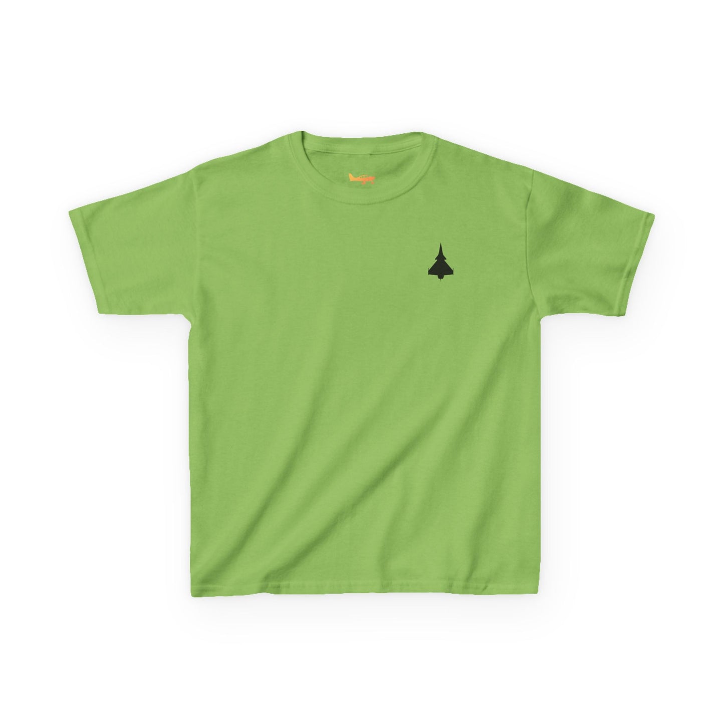 Camiseta unisex para niños del avión de combate Dassault Falcon