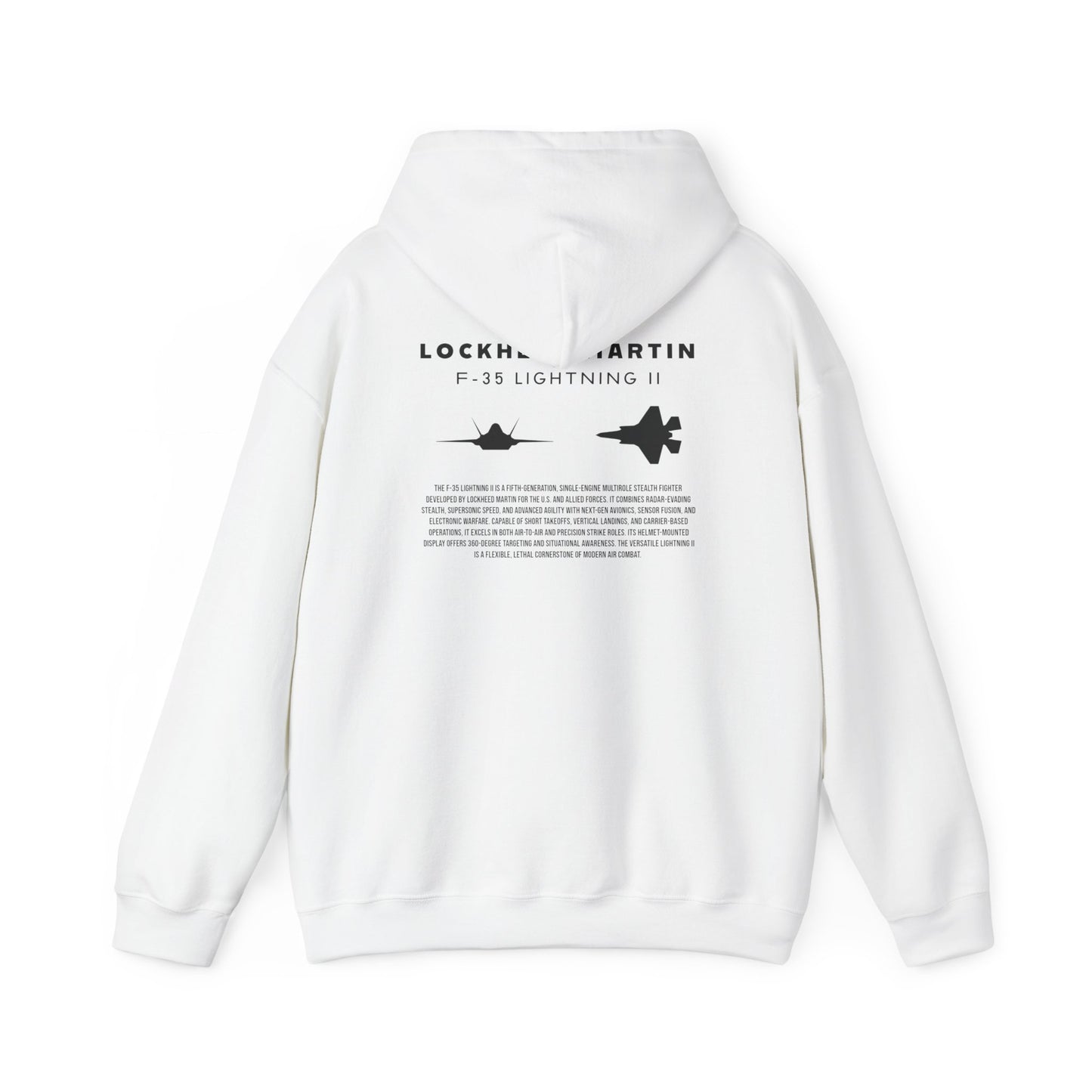 F-35 Lightning II Fighter Jet Unisex Hoodie