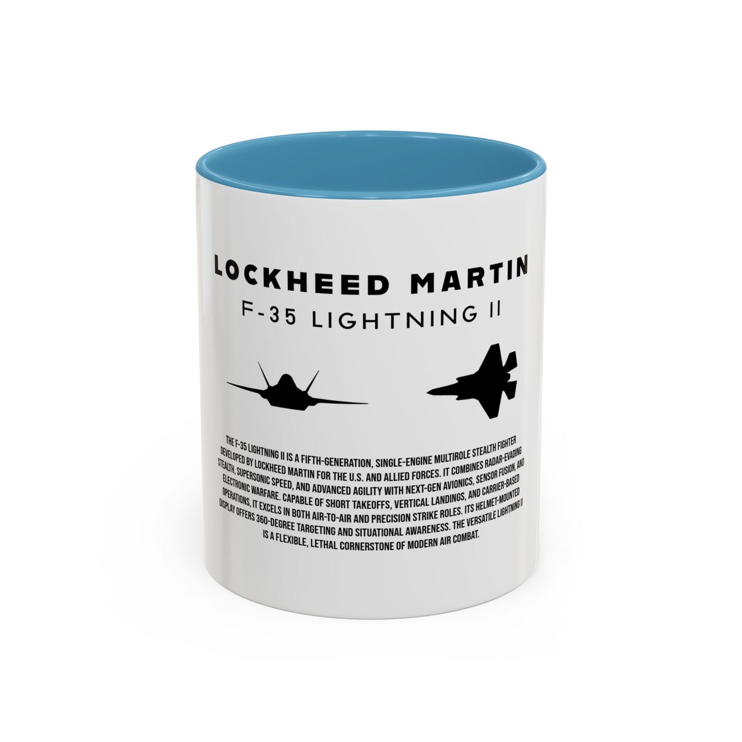 F-35 Lightning II Fighter Jet Coffee Mug