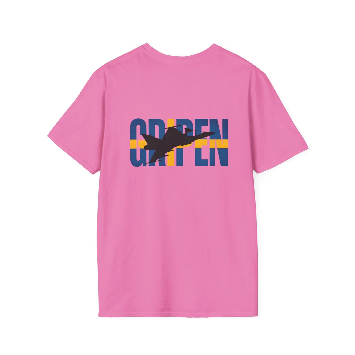 Camiseta unisex del avión de combate Gripen JAS-39