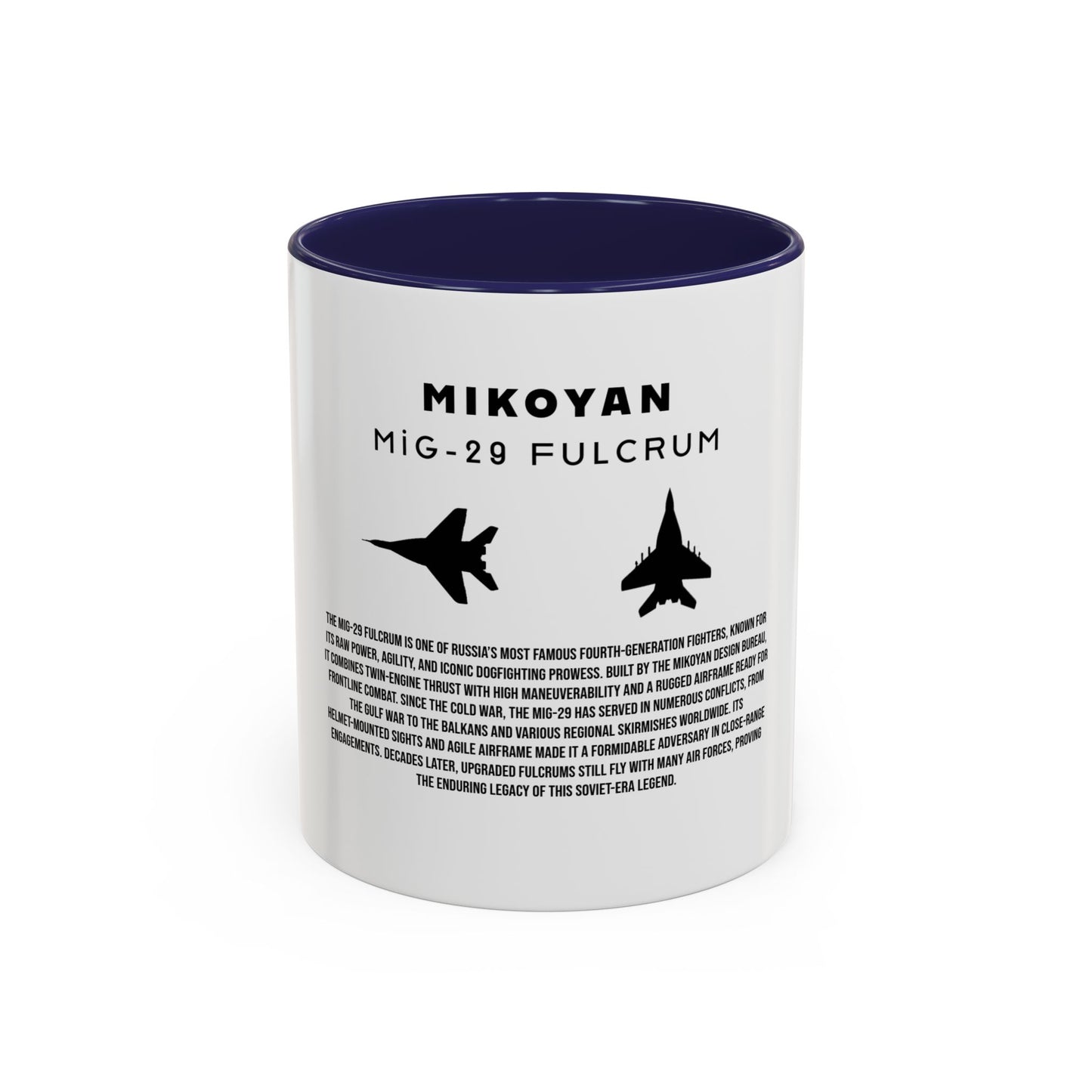 MiG-29 Fulcrum Fighter Jet Coffee Mug