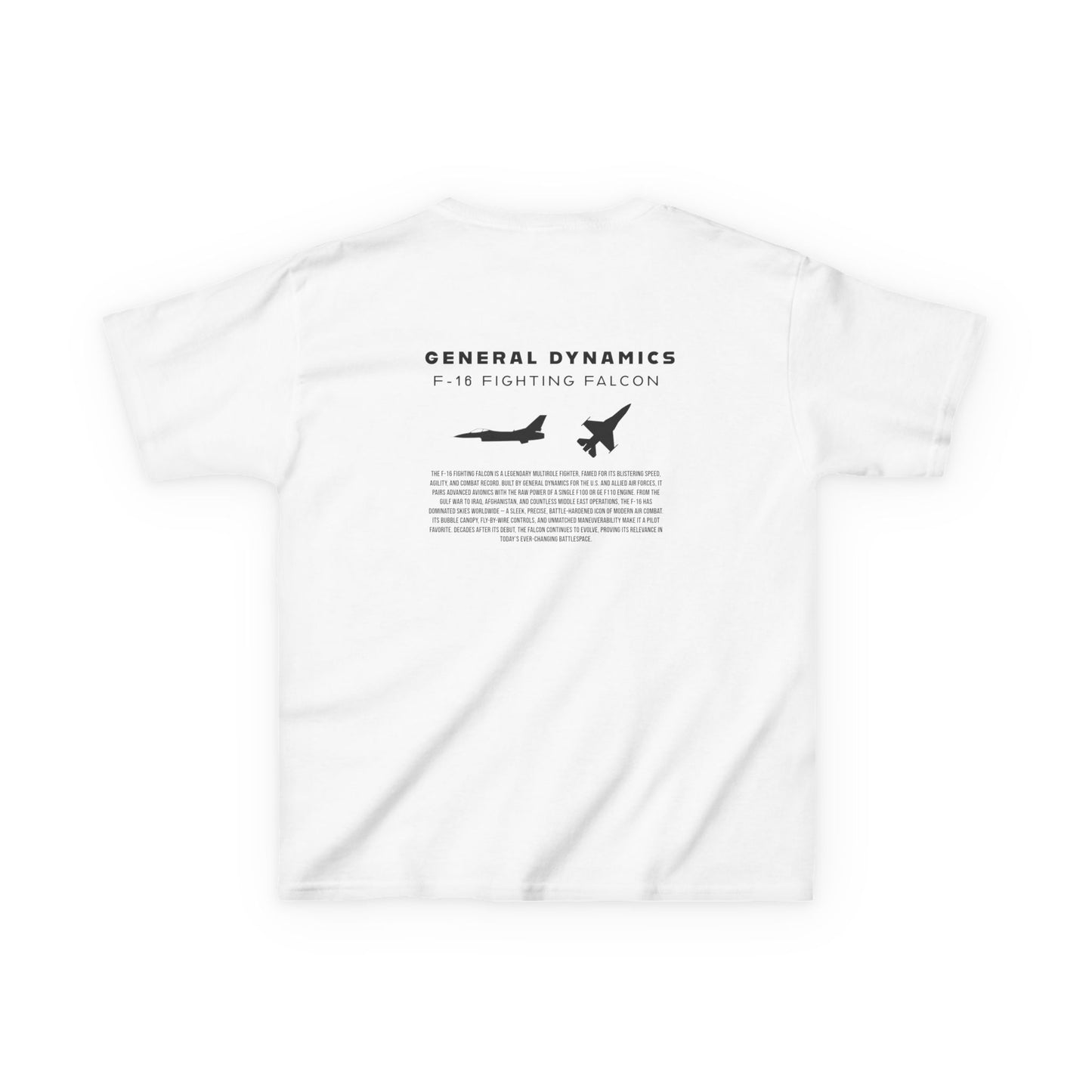 Youth F-16 Fighting Falcon Fighter Jet Unisex T-Shirt