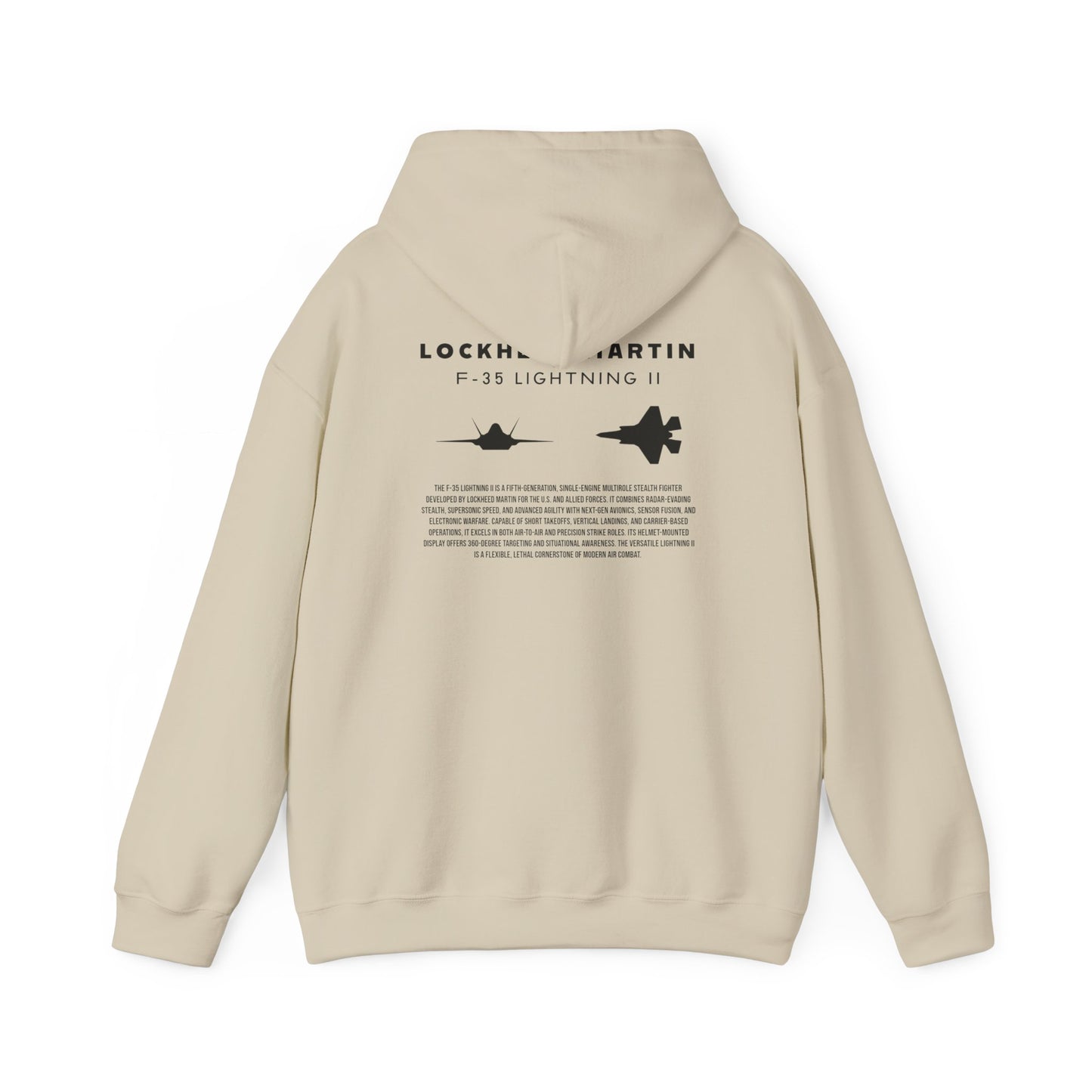 F-35 Lightning II Fighter Jet Unisex Hoodie
