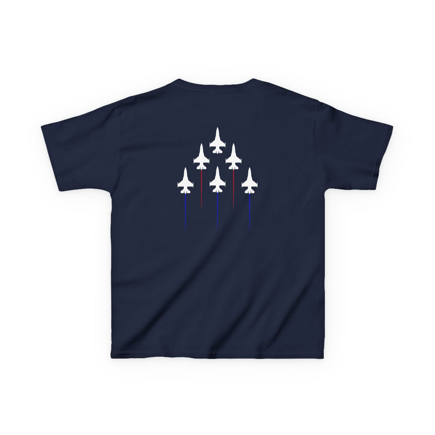 Youth USAF Thunderbirds Delta Formation Unisex T-Shirt