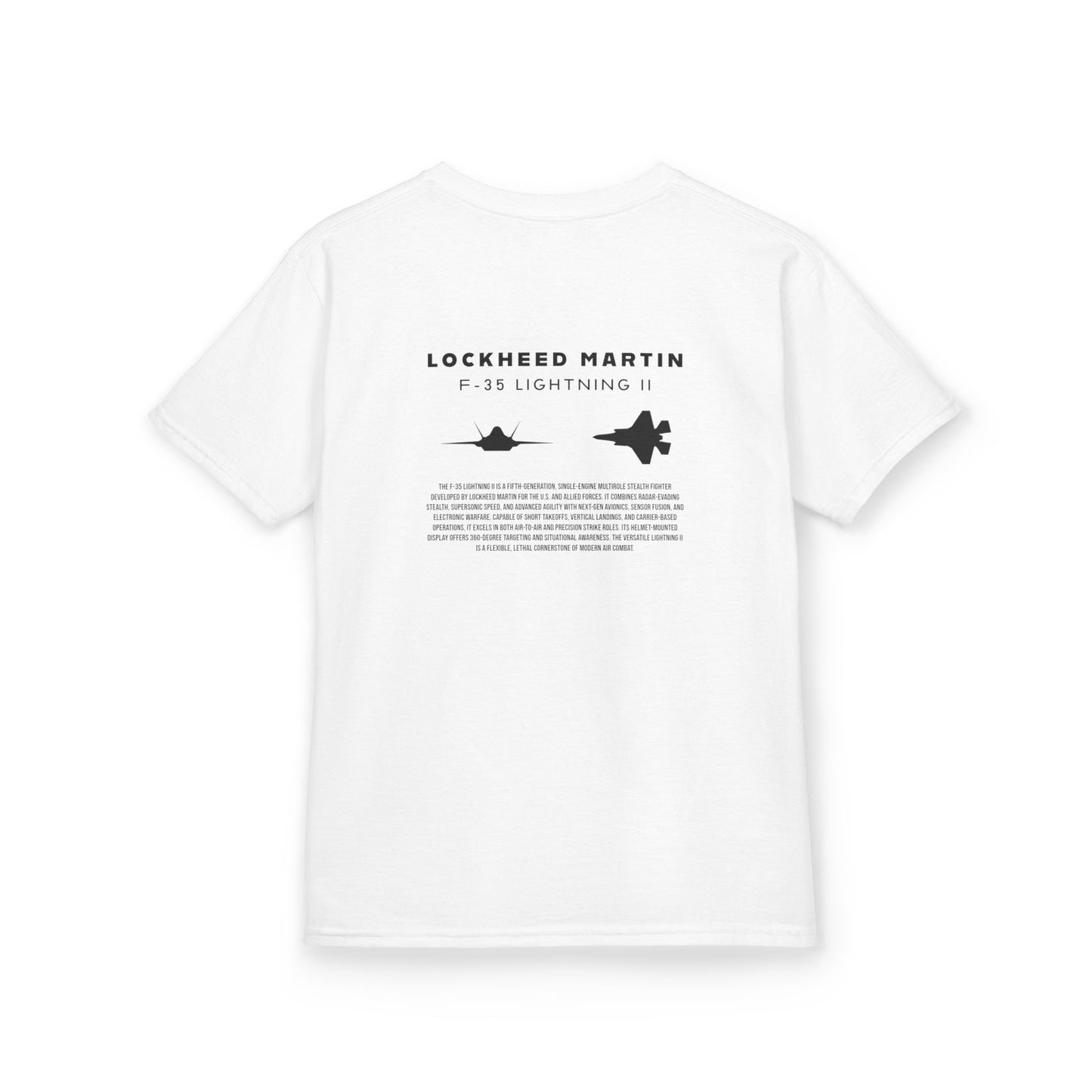 Youth F-35 Lightning II Fighter Jet Unisex T-Shirt