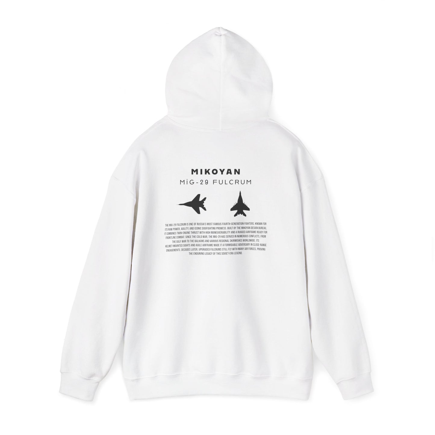 MiG-29 Fulcrum Fighter Jet Unisex Hoodie