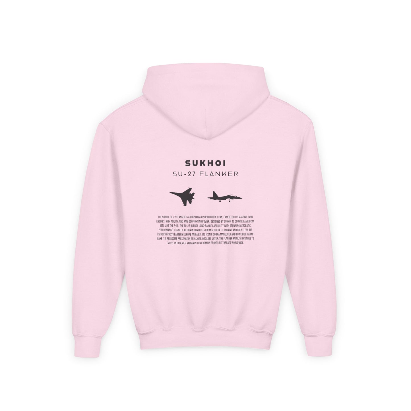 Youth Su-27 Flanker Fighter Jet Unisex Hoodie