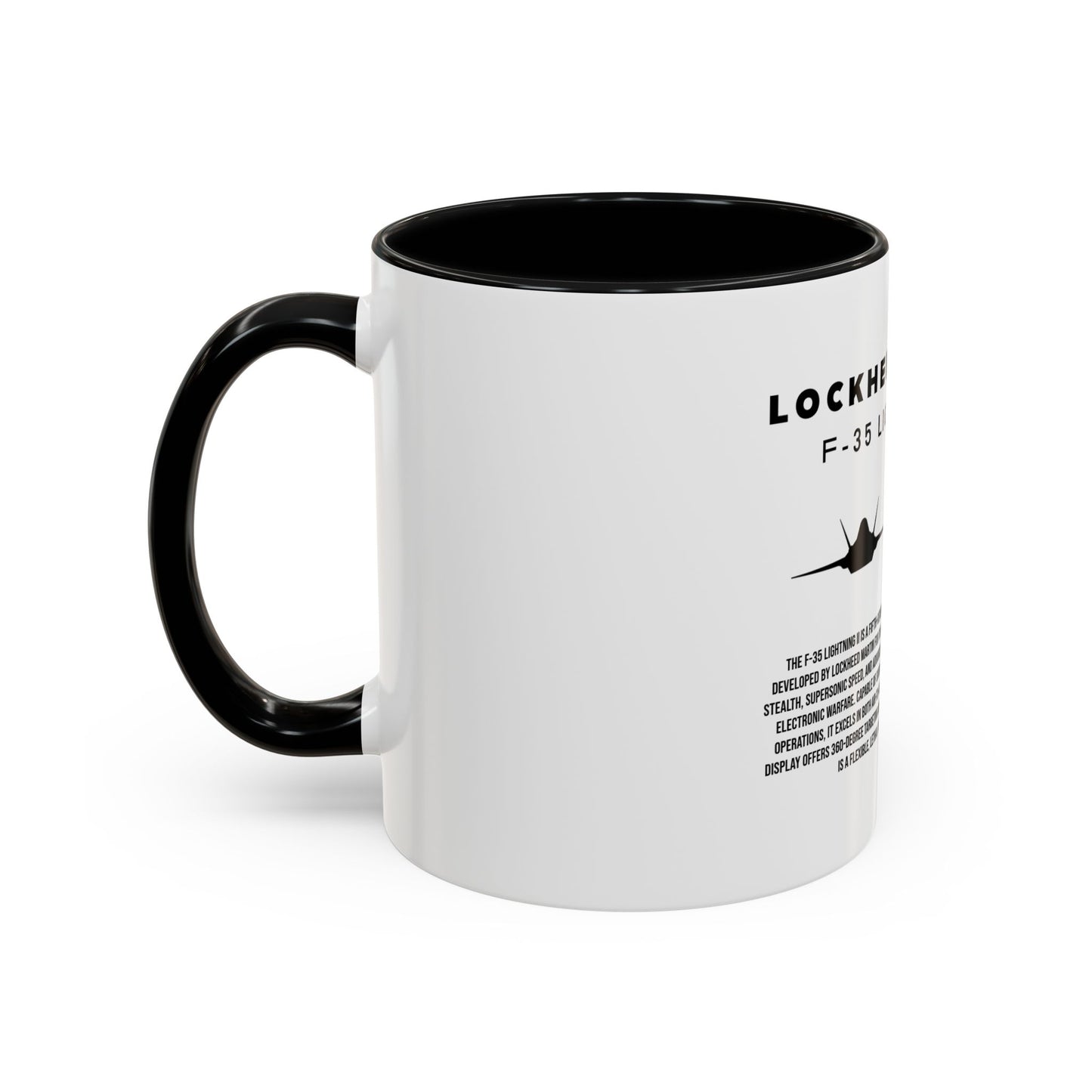 F-35 Lightning II Fighter Jet Coffee Mug