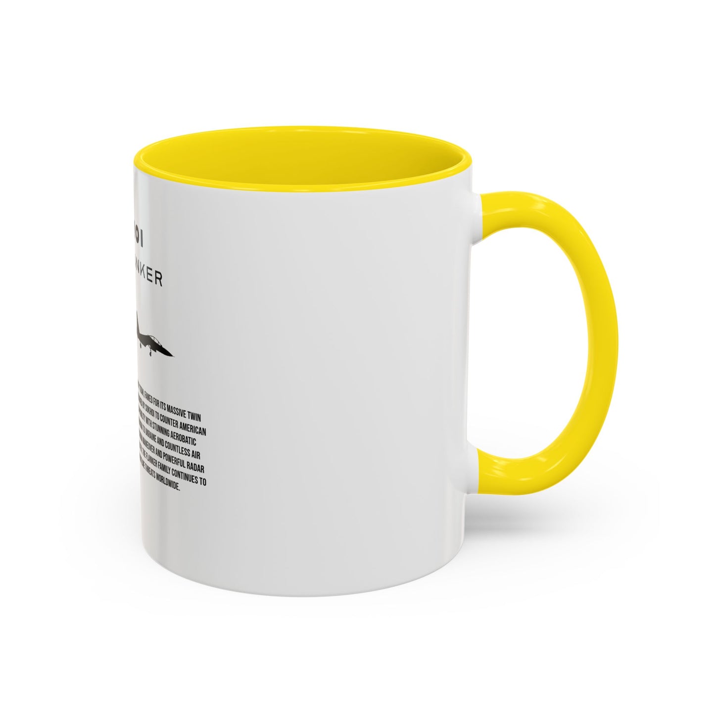 Su-27 Flanker Fighter Jet Coffee Mug