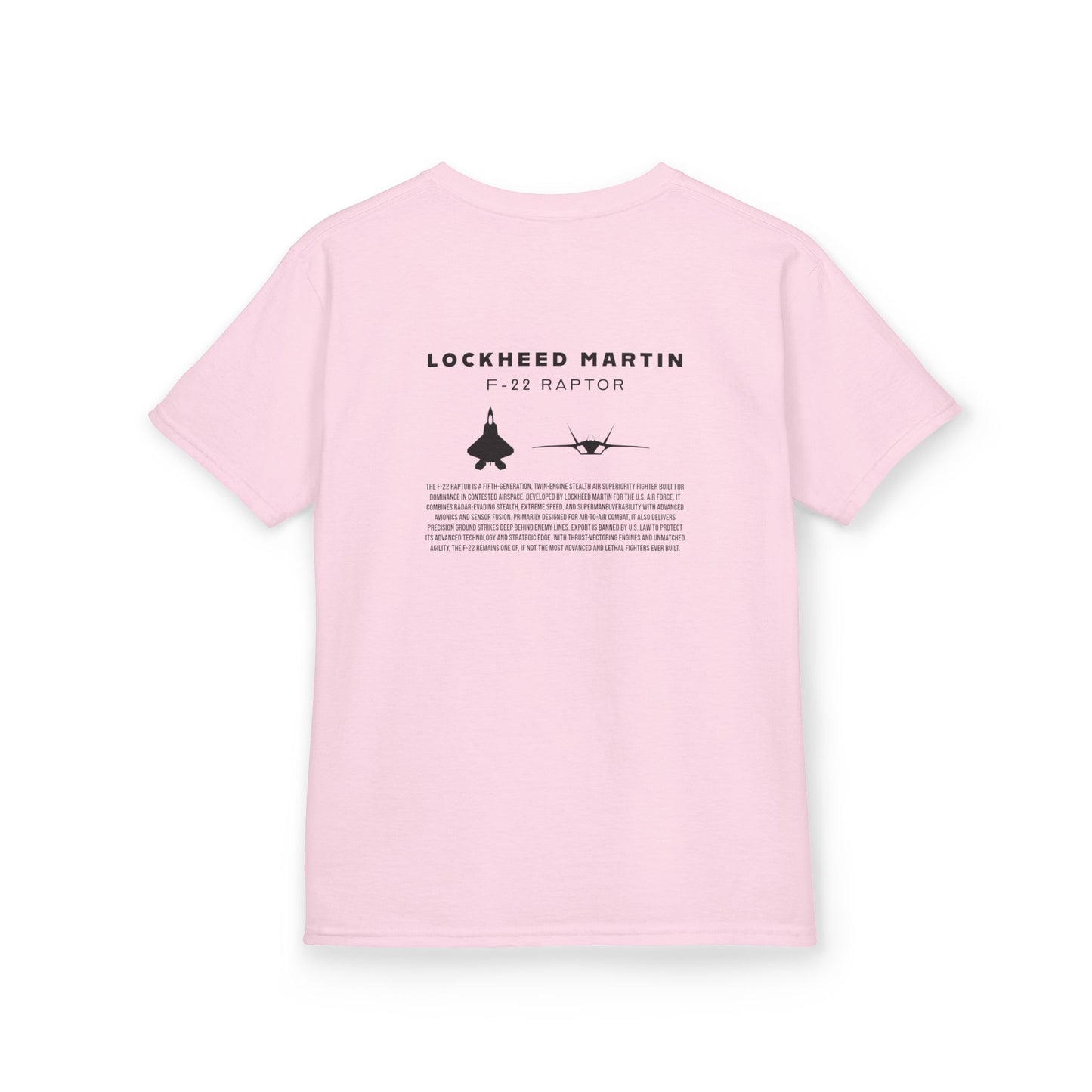 Youth F-22 Raptor Fighter Jet Unisex T-Shirt