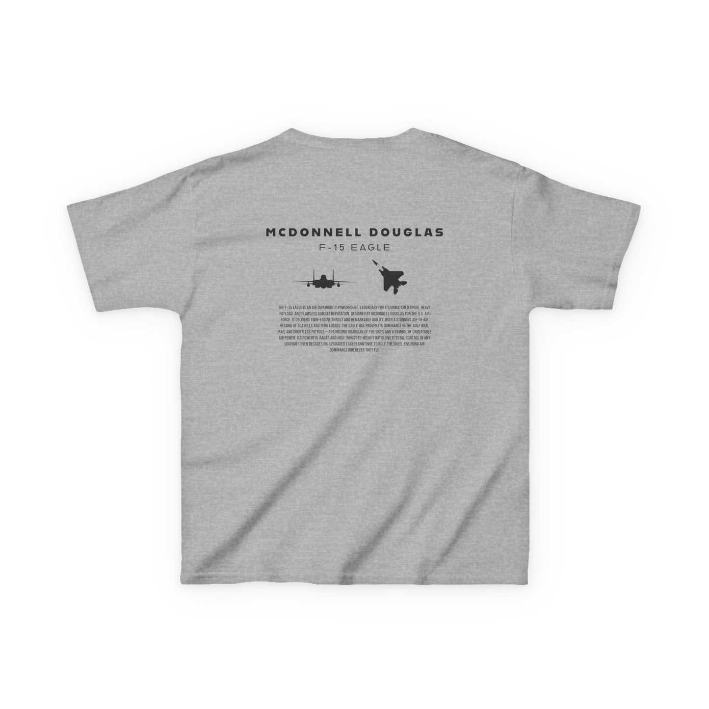 Youth F-15 Eagle Fighter Jet Unisex T-Shirt