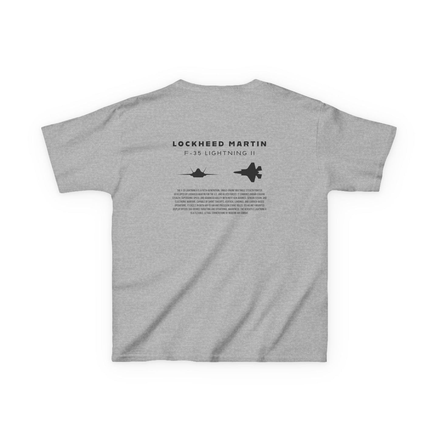 Youth F-35 Lightning II Fighter Jet Unisex T-Shirt