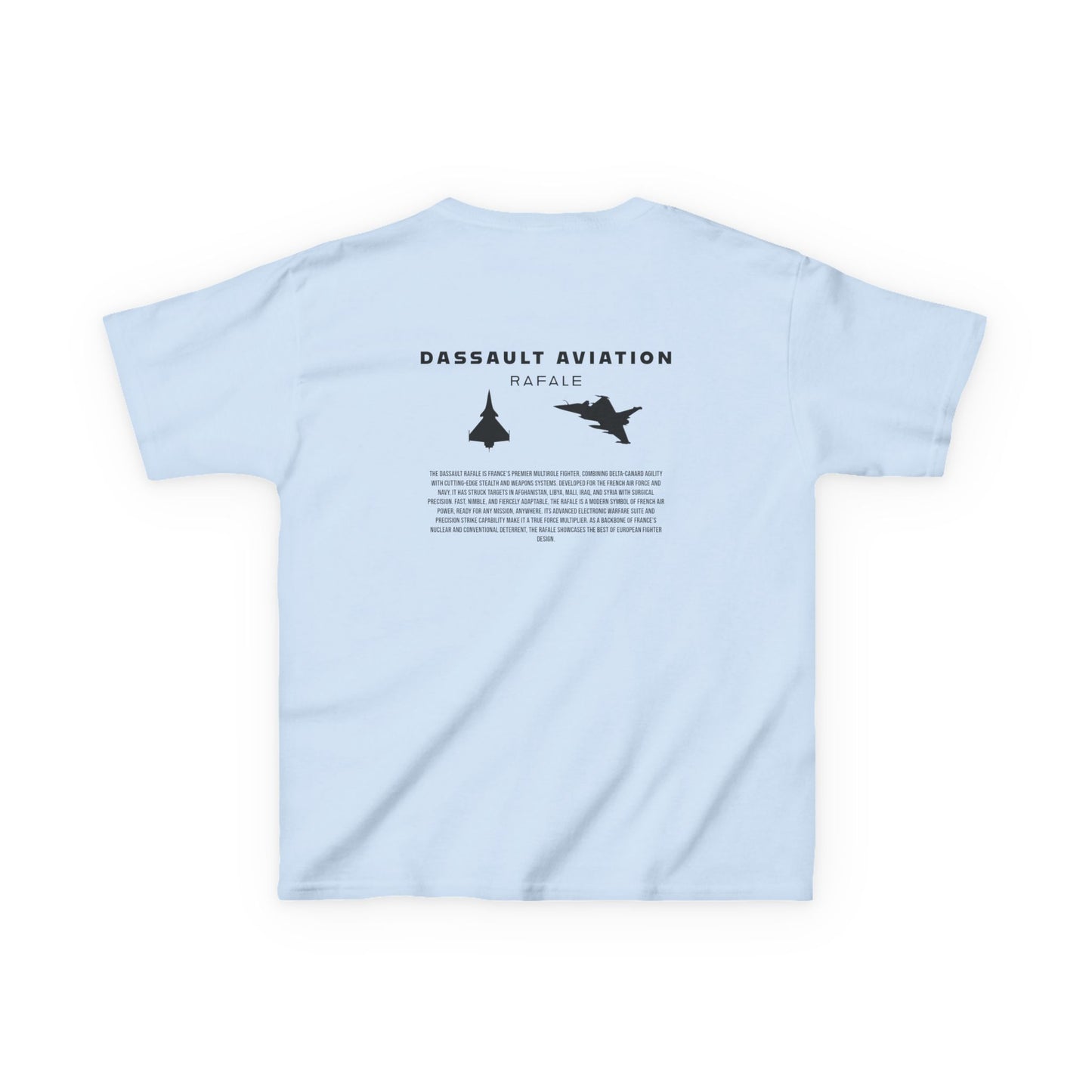 Youth Dassault Rafale Fighter Jet Unisex T-Shirt
