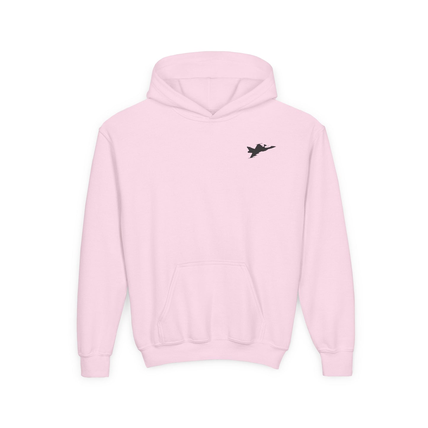 Sudadera unisex con capucha para niños JAS-39 Gripen Fighter Jet