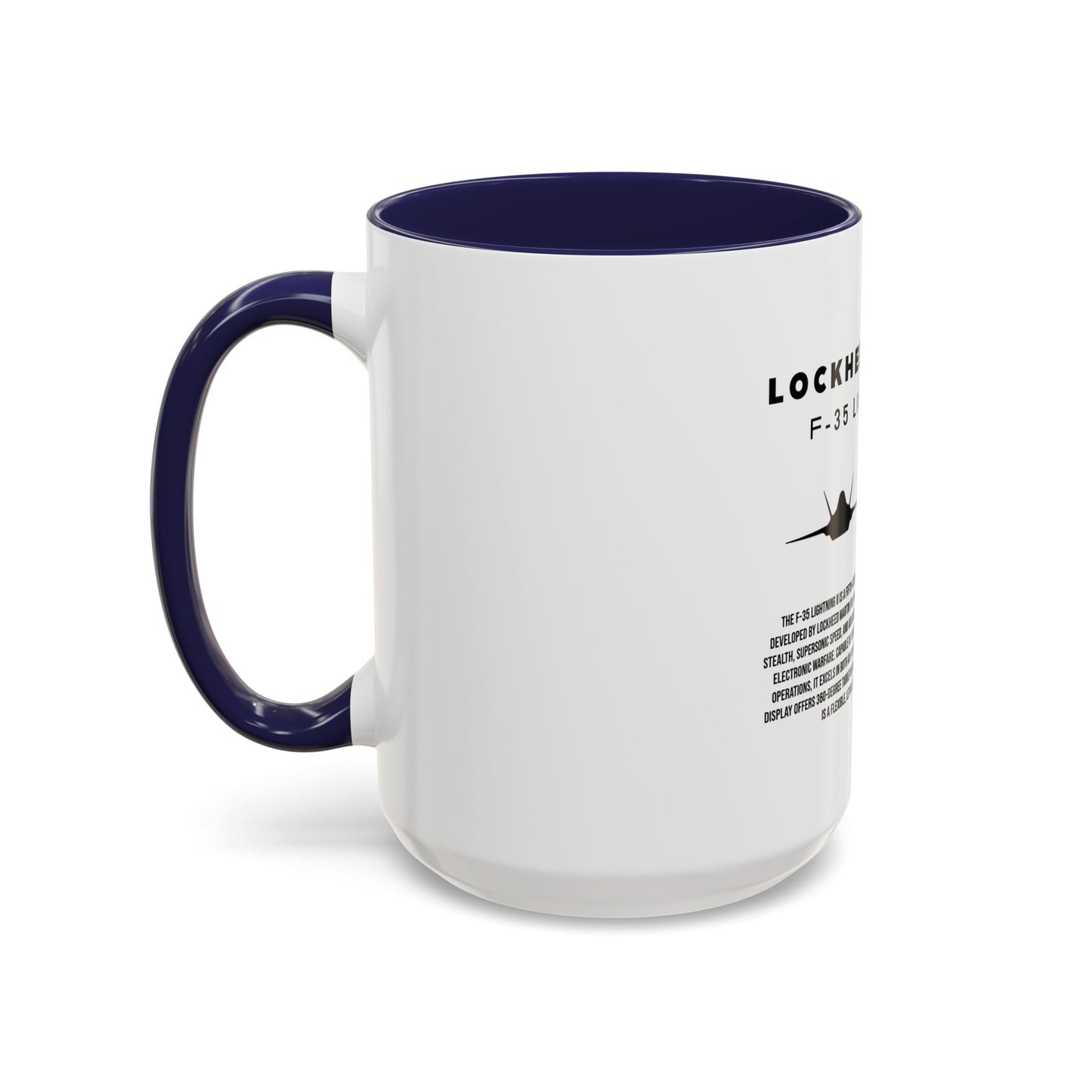 F-35 Lightning II Fighter Jet Coffee Mug