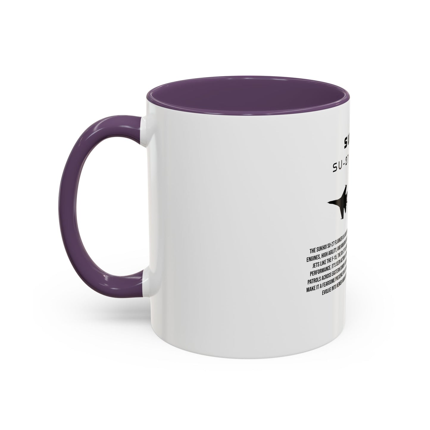 Su-27 Flanker Fighter Jet Coffee Mug