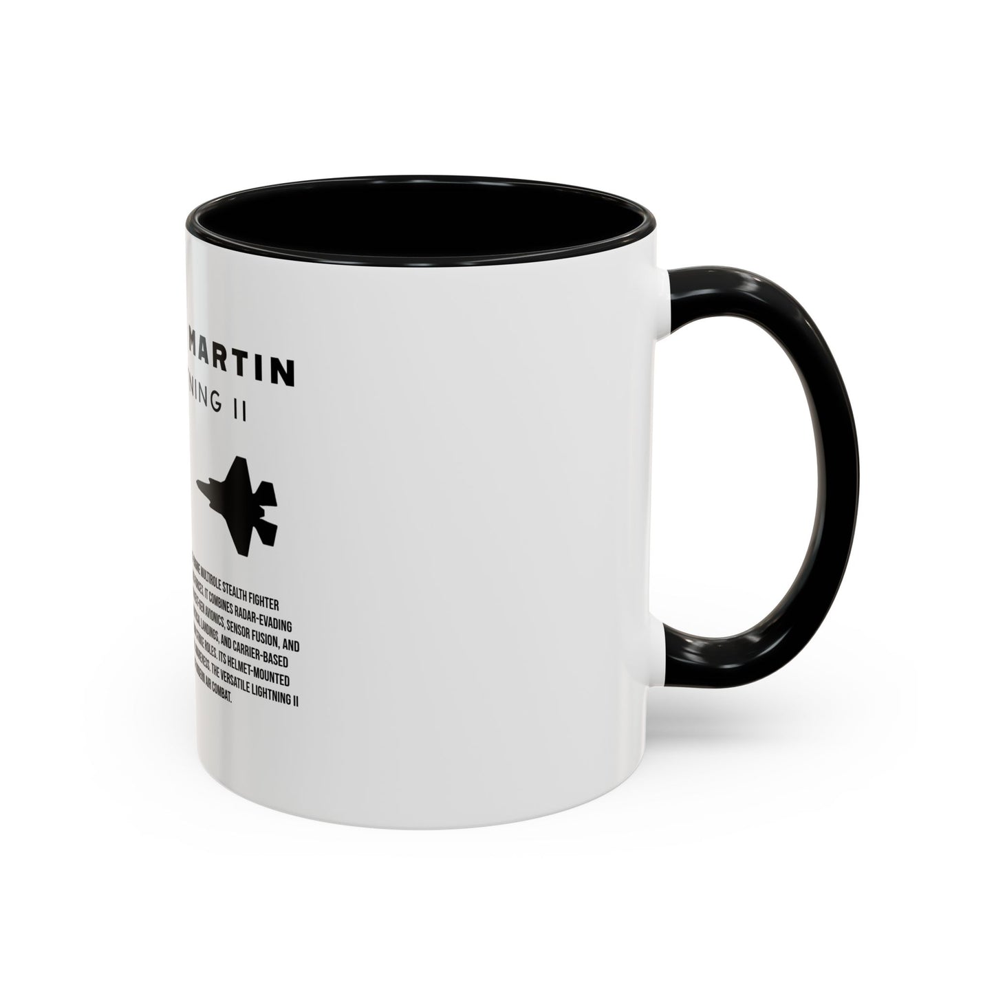 F-35 Lightning II Fighter Jet Coffee Mug