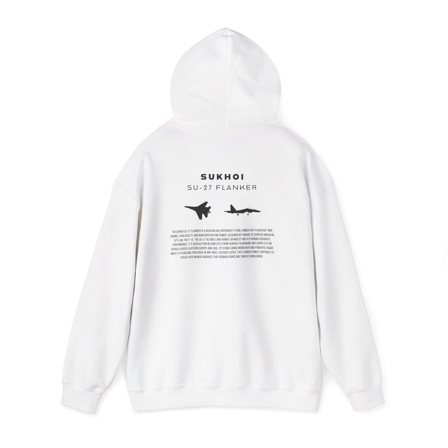 Su-27 Flanker Fighter Jet Unisex Hoodie