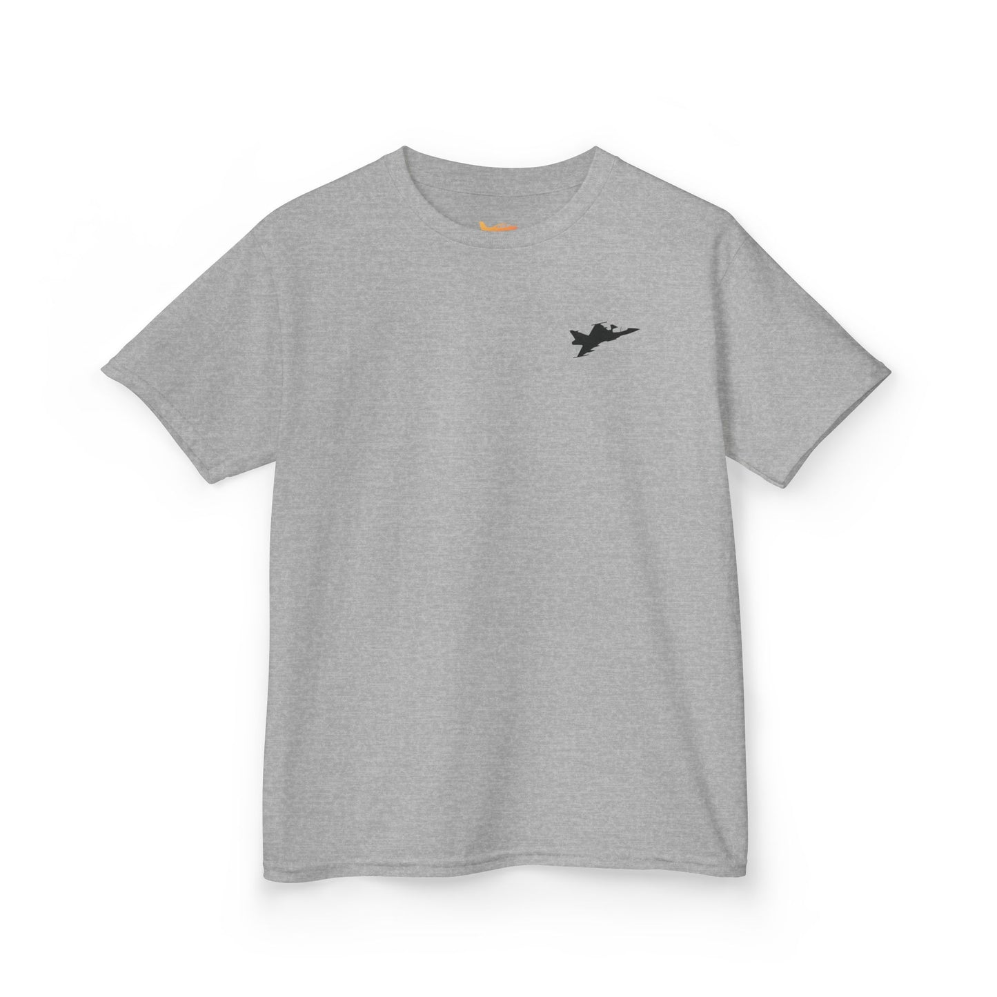 Camiseta unisex para niños del avión de combate Gripen JAS-39