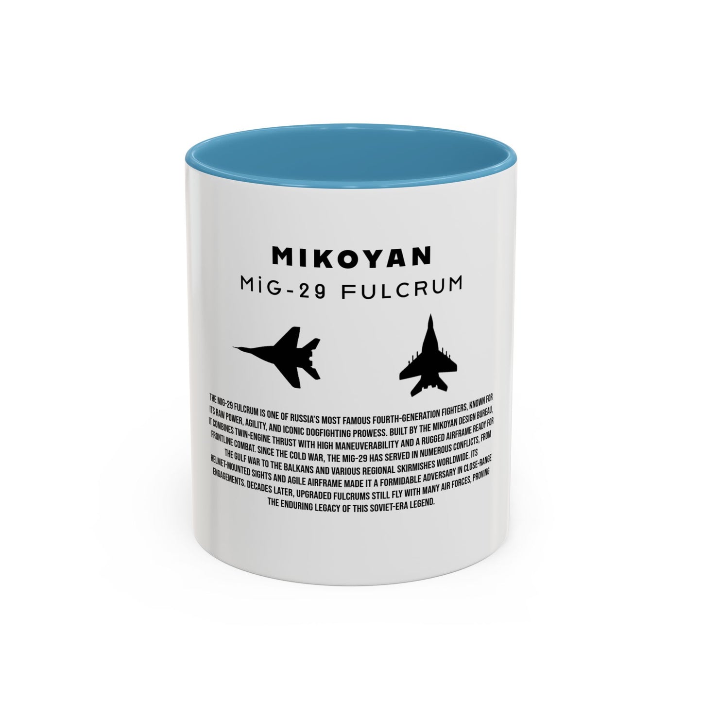 MiG-29 Fulcrum Fighter Jet Coffee Mug