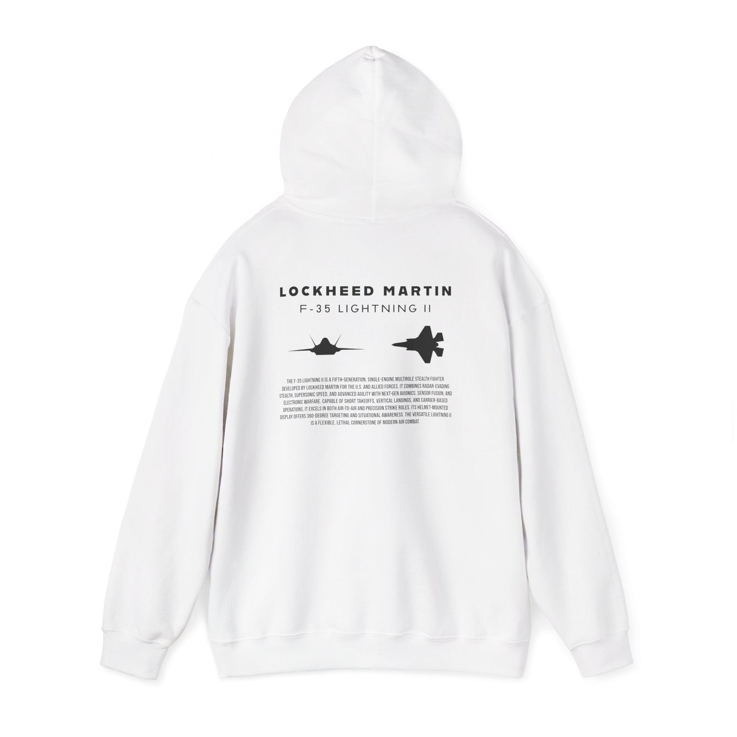 F-35 Lightning II Fighter Jet Unisex Hoodie