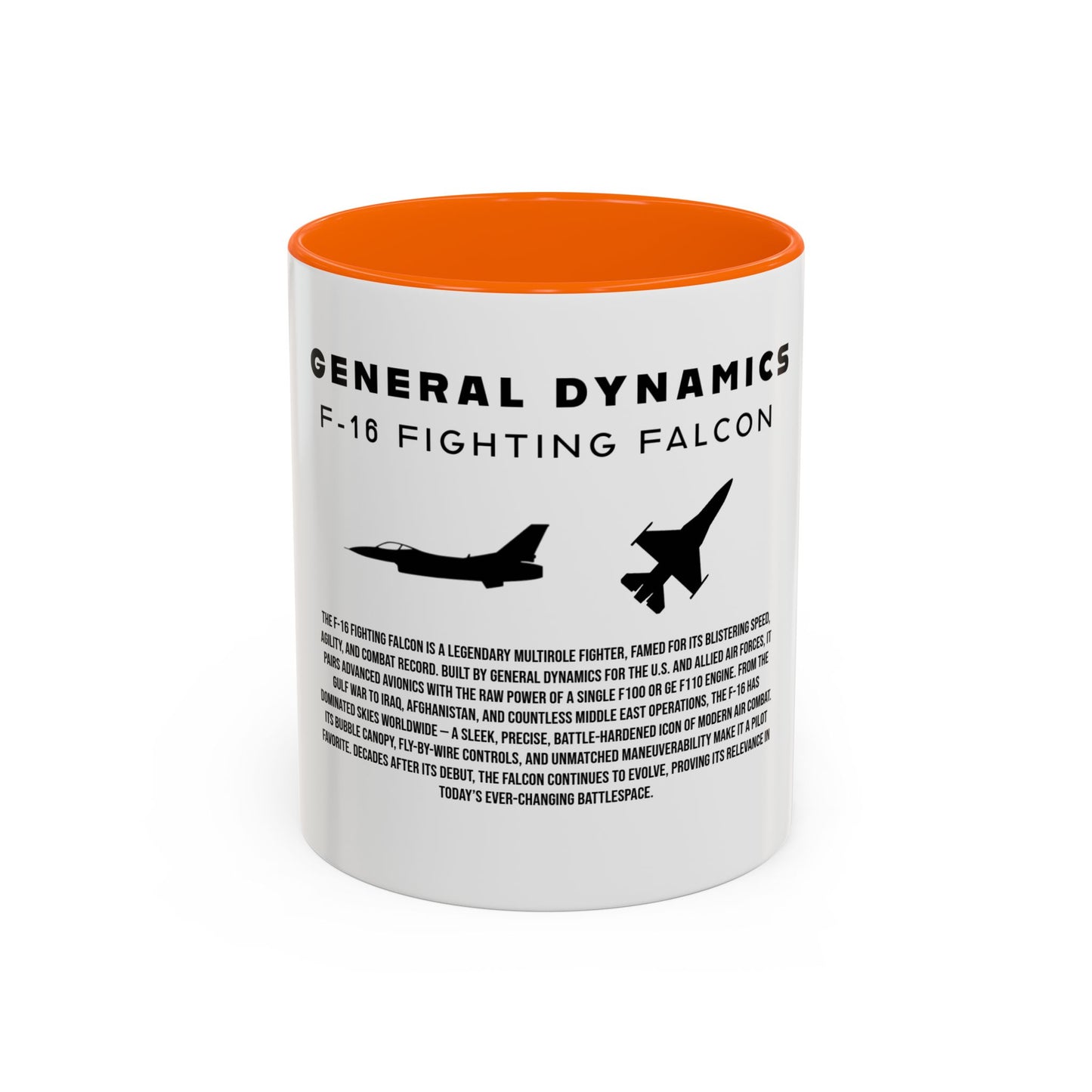 F-16 Fighting Falcon Fighter Jet Coffee Mug