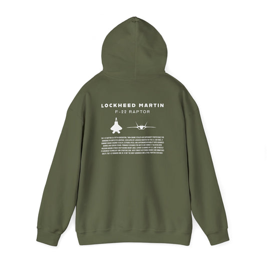 F-22 Raptor Fighter Jet Unisex Hoodie
