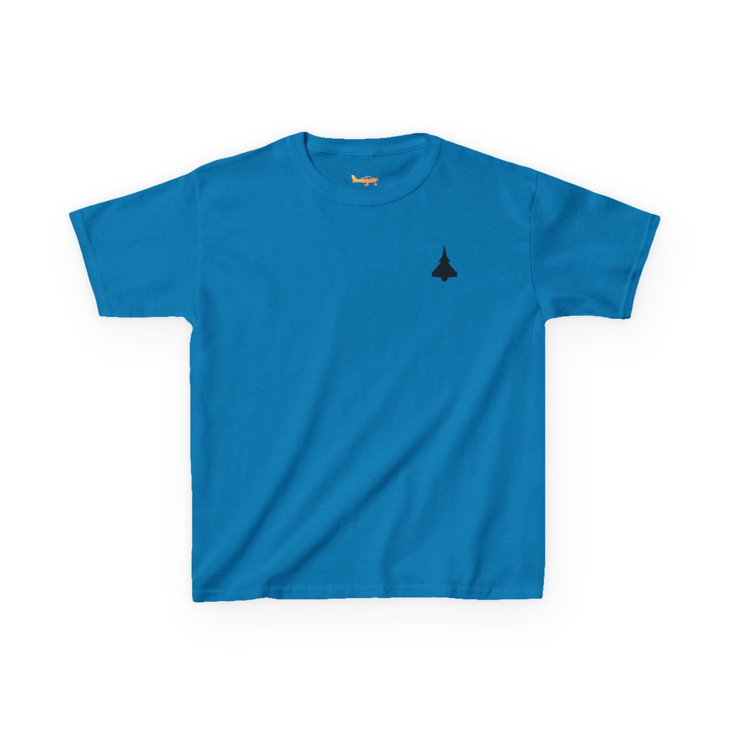 Camiseta unisex para niños del avión de combate Dassault Falcon