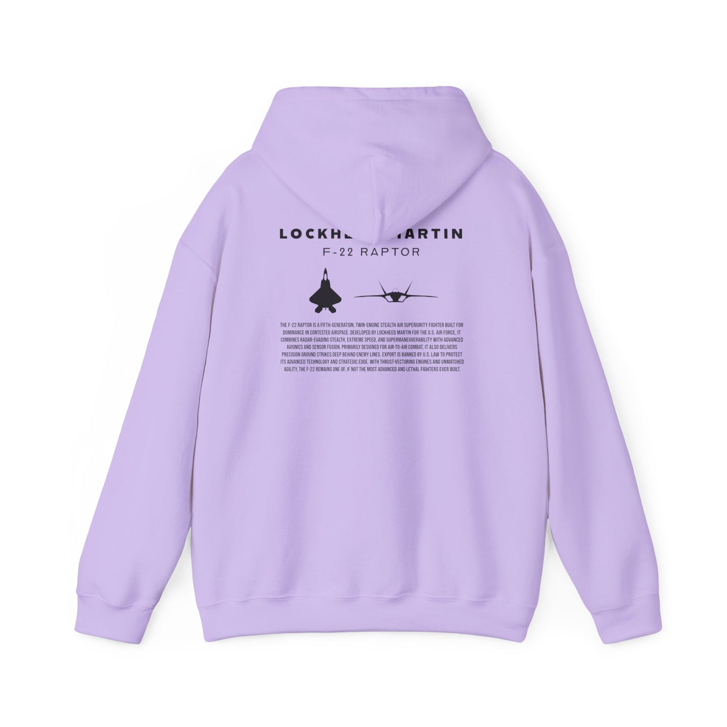 F-22 Raptor Fighter Jet Unisex Hoodie