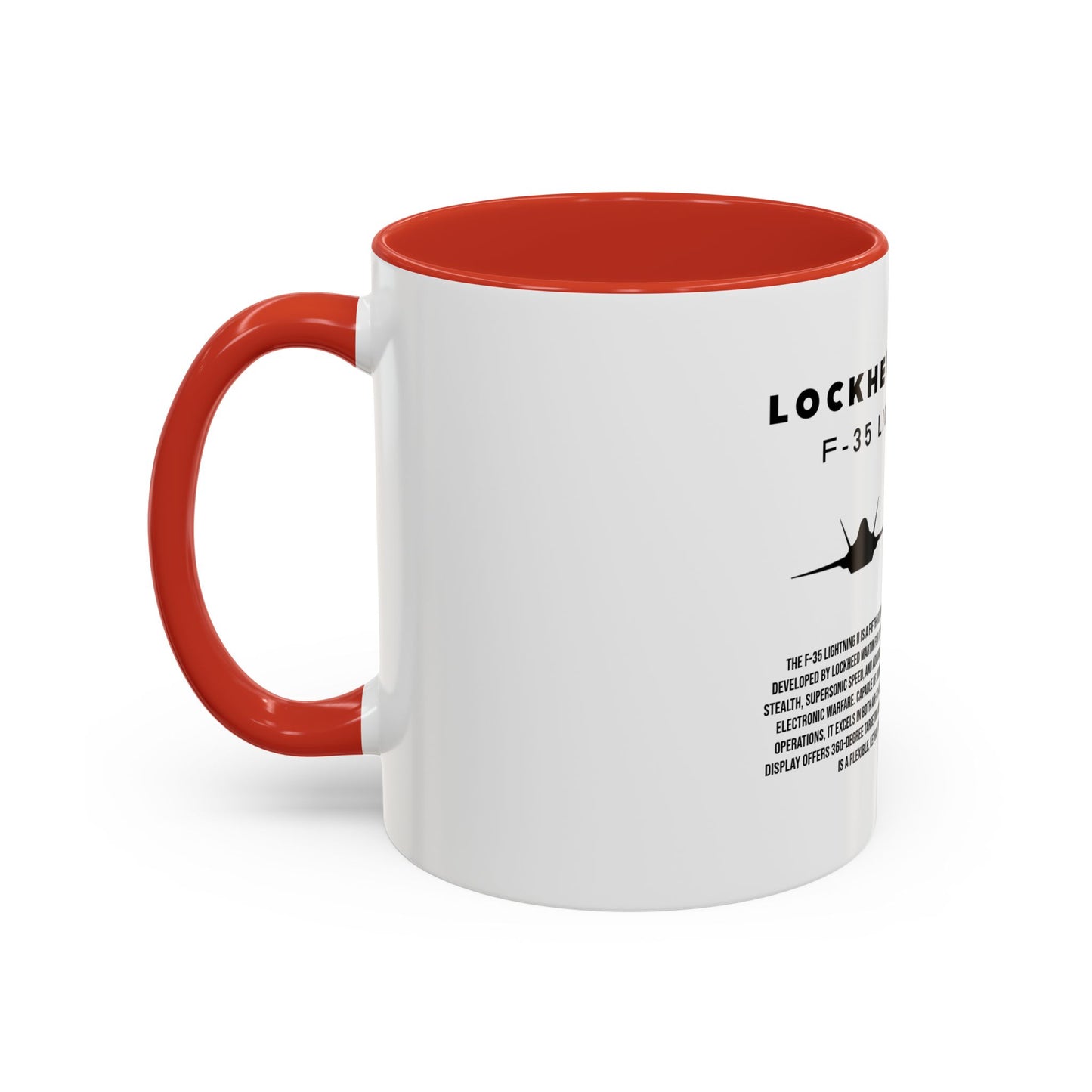 F-35 Lightning II Fighter Jet Coffee Mug