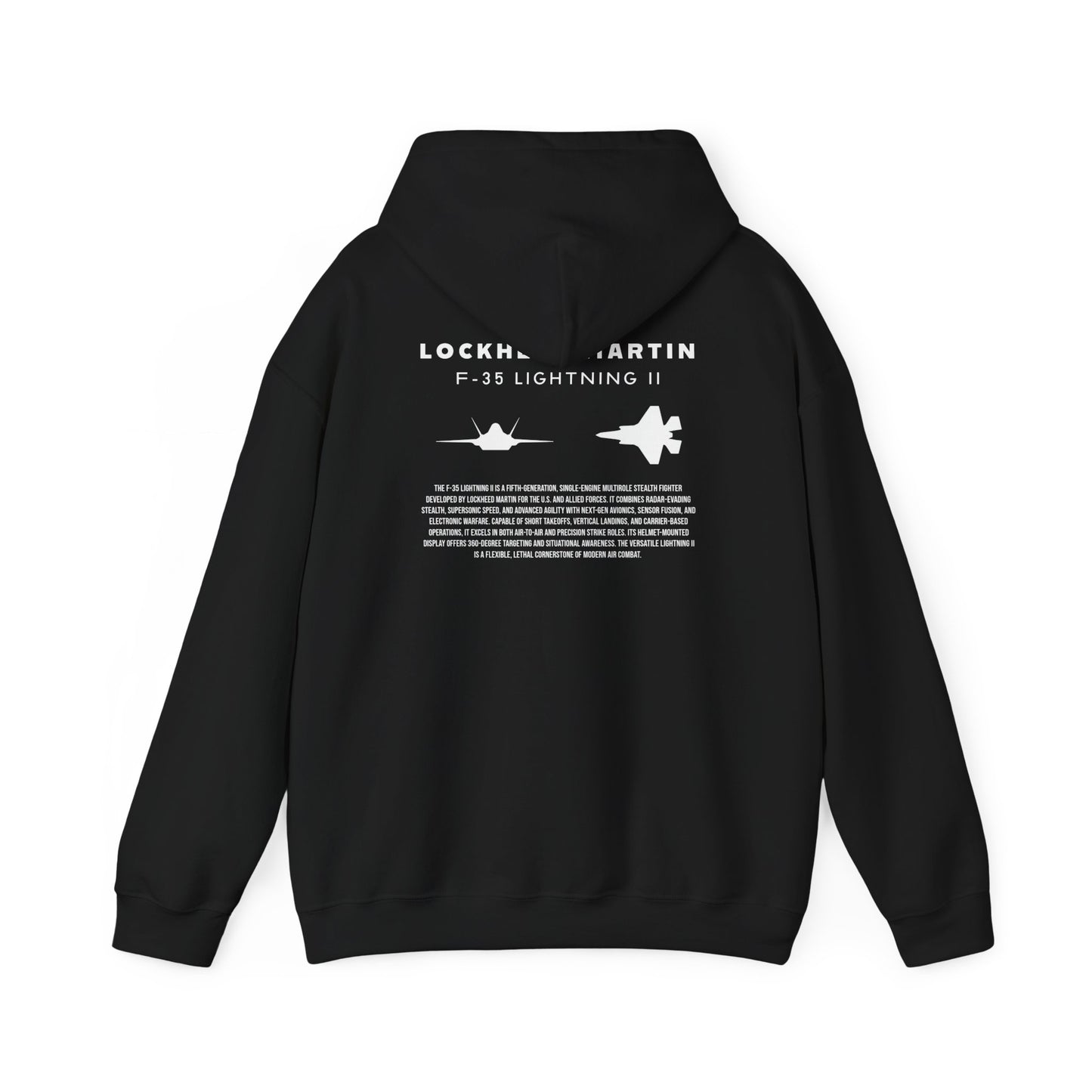 F-35 Lightning II Fighter Jet Unisex Hoodie