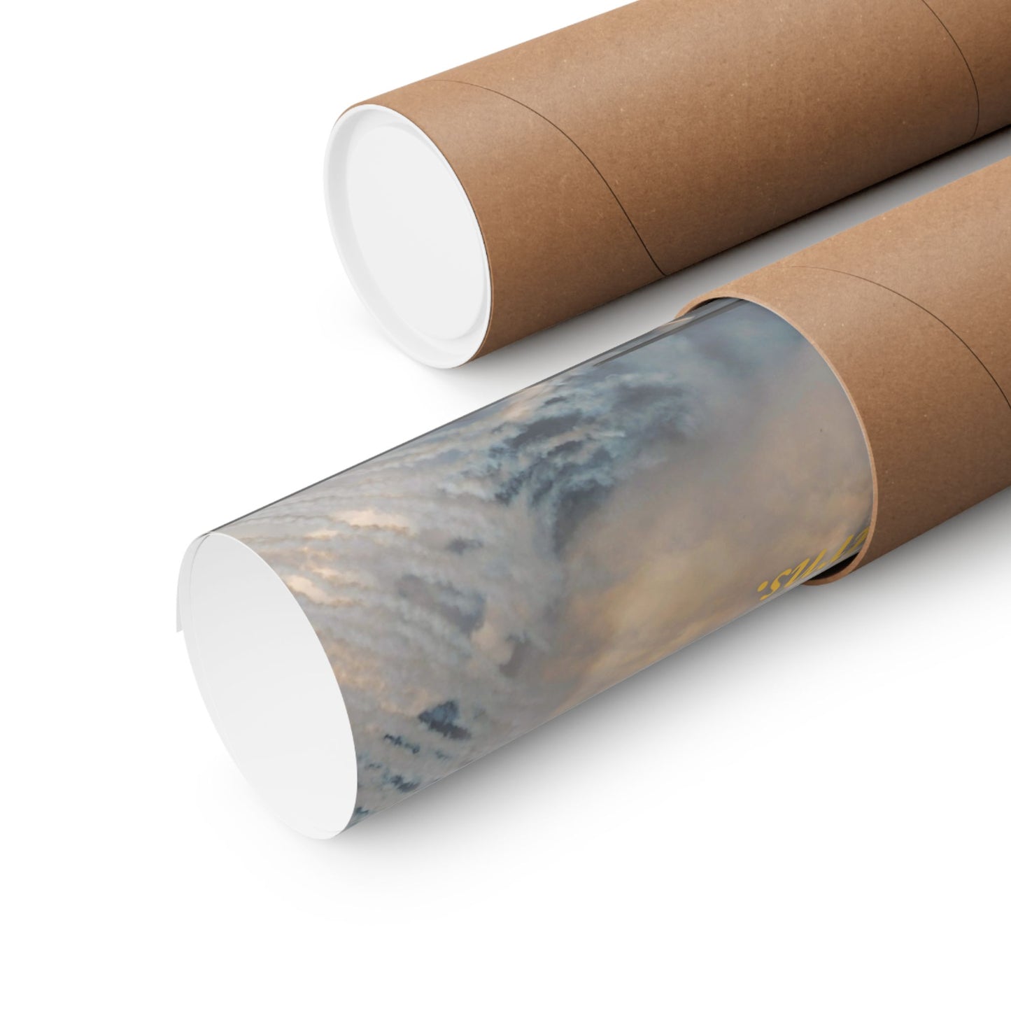 AC-130 Gunship "Hell Burns." Matte Horizontal Poster