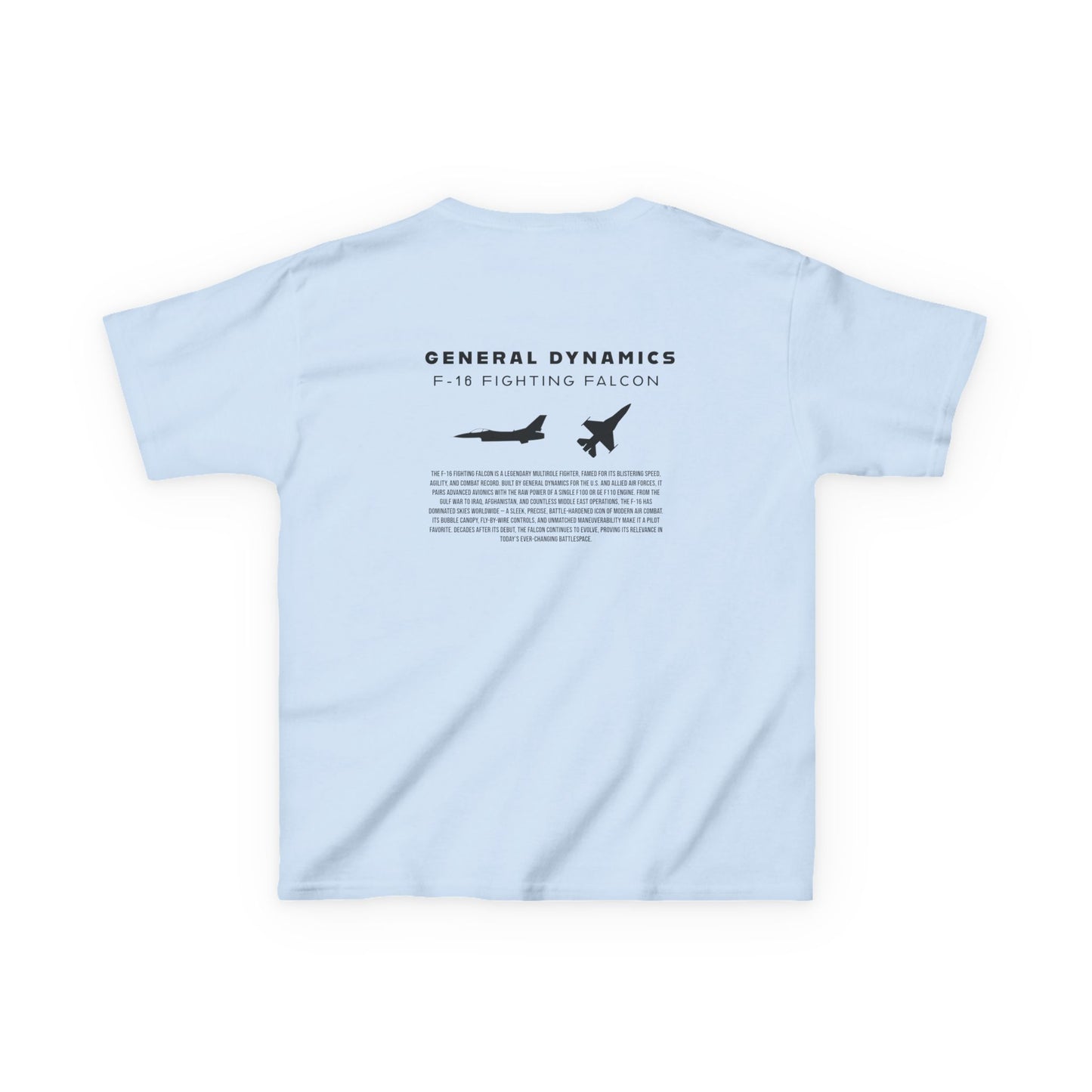 Youth F-16 Fighting Falcon Fighter Jet Unisex T-Shirt