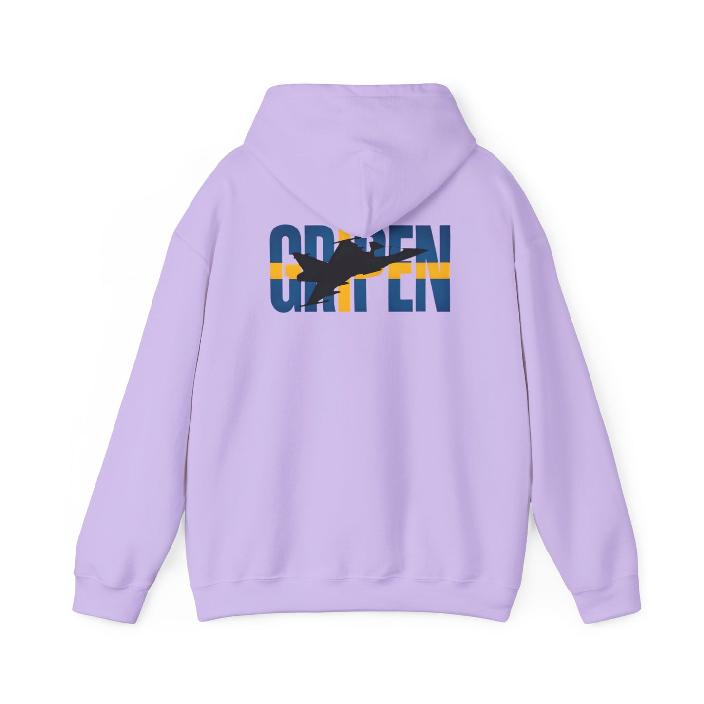 Sudadera unisex con capucha del avión de combate Gripen JAS-39