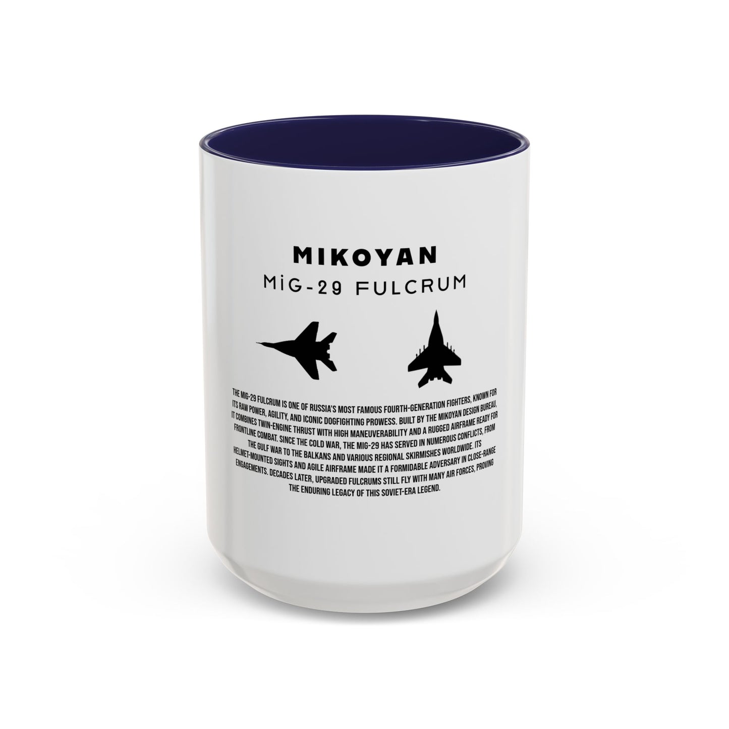 MiG-29 Fulcrum Fighter Jet Coffee Mug
